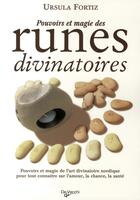 Couverture du livre « Pouvoirs et magie des runes divinatoires » de Ursula Fortiz aux éditions De Vecchi