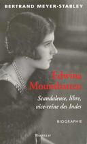 Couverture du livre « Edwina mountbatten scandaleuse, libre, vice-reine des indes » de Meyer-Stabley B. aux éditions Bartillat