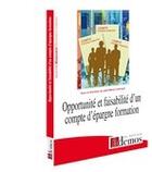 Couverture du livre « Opportunité et faisabilité d'un compte d'épargne formation » de Luttringer Jm aux éditions Demos