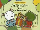 Couverture du livre « Nelly et César ; bon anniversaire ! » de Ingrid Godon et Jan Van Coillie aux éditions Averbode