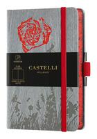 Couverture du livre « Carnet foresta poche uni rose » de  aux éditions Castelli Milano