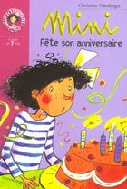 Couverture du livre « Mini fete son anniversaire » de Nostlinger C aux éditions Le Livre De Poche Jeunesse