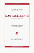 Couverture du livre « Son excellence le comte d'Abranhos » de Jose Maria Eca De Queiros aux éditions La Difference