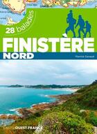 Couverture du livre « Finistère nord ; 28 balades » de Pierrick Gavaud aux éditions Ouest France