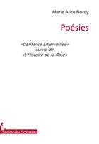 Couverture du livre « Poésies ; 