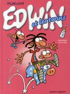 Couverture du livre « Edwin et les twins t.1 ; premières couches » de Falzar/E411 aux éditions Vents D'ouest