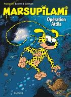 Couverture du livre « Marsupilami Tome 24 : opération Attila » de Batem et Stephane Colman et Andre Franquin aux éditions Dupuis