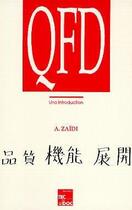 Couverture du livre « QFD : une introduction » de Ali Zaïdi aux éditions Tec Et Doc