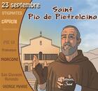 Couverture du livre « Padre pio de pietrelcina (livre audio) » de Marc Geoffroy aux éditions France Productions