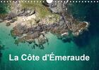 Couverture du livre « La Côte d'Émeraude (Calendrier mural 2020 DIN A4 horizontal) ; Photo aérienne de la Côte d'Émeraude (Calendrier mensuel, 14 Pages ) » de Frederic Bourrigaud aux éditions Calvendo