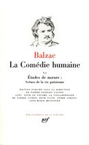 Couverture du livre « La comédie humaine Tome 6 » de Honoré De Balzac aux éditions Gallimard