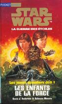 Couverture du livre « Les Jeunes Chevaliers T.1 Les Enfants De La Force » de Kevin Anderson aux éditions Pocket Jeunesse