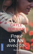 Couverture du livre « Pour un an avec toi » de Gayle Forman aux éditions Pocket