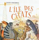 Couverture du livre « L'île des chats » de Masoud Gharehbaghi aux éditions Cambourakis