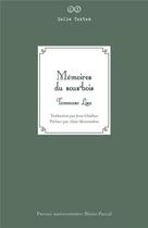 Couverture du livre « Memoires du sous-bois : un coléoptère des champignons » de Tommaso Lisa aux éditions Pu De Clermont Ferrand