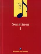 Couverture du livre « Sonaten I ; piano step by step » de  aux éditions Place Des Victoires/kmb