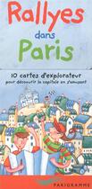 Couverture du livre « Coffret rallyes dans Paris (édition 2008) » de Gertrude Dordor aux éditions Parigramme