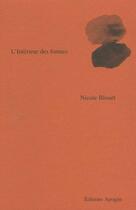 Couverture du livre « L'interieur des formes » de Nicole Blouet aux éditions Apogee