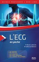 Couverture du livre « L'ECG en poche » de Nicolas Lellouche et Guillaume Abehsira aux éditions Med-line