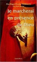 Couverture du livre « Je marcherai en presence de dieu » de  aux éditions Saint Paul Editions