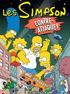 Couverture du livre « Les Simpson Tome 12 : contre-attaque ! » de Matt Groening aux éditions Jungle