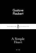 Couverture du livre « A simple heart » de Gustave Flaubert aux éditions Adult Pbs