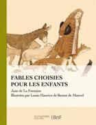 Couverture du livre « La Fontaine ; fables choisies pour les enfants » de Jean De La Fontaine aux éditions Hachette Bnf