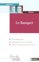 Couverture du livre « Int phil 14 le banquet » de Piettre/De Romilly aux éditions Nathan