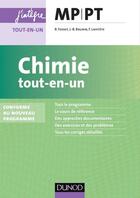 Couverture du livre « Chimie ; MP-PT ; tout-en-un » de Bruno Fosset et Jean-Bernard Baudin et Frederic Lahitete aux éditions Dunod