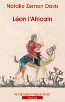 Couverture du livre « Léon l'Africain » de Natalie Zemon Davis aux éditions Payot
