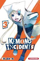 Couverture du livre « Kemono incidents Tome 3 » de Sho Aimoto aux éditions Kurokawa