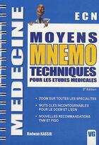 Couverture du livre « Ecn medecine moyens mnemo techniques ed2 » de Kassir aux éditions Vernazobres Grego