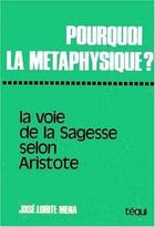 Couverture du livre « Pourquoi la metaphysique? » de  aux éditions Tequi