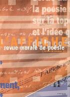 Couverture du livre « L'affiche revue murale de poesie (10 ans de creation) » de Le Bleu Du Ciel aux éditions Le Bleu Du Ciel