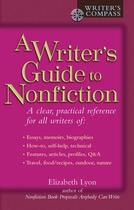 Couverture du livre « Writer's Guide to Nonfiction » de Lyon Elizabeth aux éditions Penguin Group Us