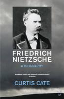 Couverture du livre « Friedrich Nietzsche » de Curtis Cate aux éditions Random House Digital