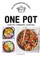 Couverture du livre « One pot » de  aux éditions Larousse