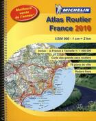 Couverture du livre « Atlas routier ; France (édition 2011) » de Collectif Michelin aux éditions Michelin