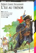 Couverture du livre « L'île au trésor » de Robert Louis Stevenson aux éditions Gallimard-jeunesse