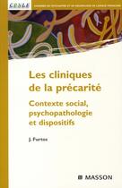 Couverture du livre « Cliniques de la précarité » de Cpnlf+Furtos-J aux éditions Elsevier-masson