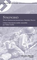 Couverture du livre « Stalingrad » de Marechal Paulus aux éditions Nouveau Monde