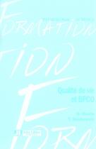 Couverture du livre « Qualité de vie et bpco » de N Roche et Similow aux éditions John Libbey