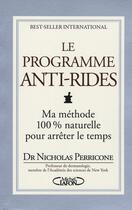 Couverture du livre « Le programme anti-rides » de Nicholas Perricone aux éditions Michel Lafon