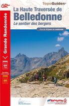 Couverture du livre « Haute traversée de Belledonne » de  aux éditions Ffrp