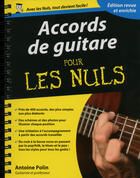 Couverture du livre « Accords de guitare pour les nuls » de Antoine Polin aux éditions First