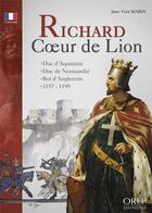 Couverture du livre « Richard coeur de lion » de Jean-Yves Marin aux éditions Orep