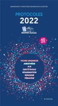 Couverture du livre « Protocoles MAPAR (édition 2022) » de  aux éditions Mapar