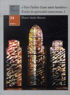 Couverture du livre « Vers l'infini d'une autre lumière » de Burton Pa aux éditions Notre-dame-du-lac