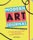 Couverture du livre « The modern art journal » de Richards aux éditions Tate Gallery
