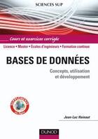 Couverture du livre « Bases de données ; concepts, utilisation et développement » de Jean-Luc Hainaut aux éditions Dunod